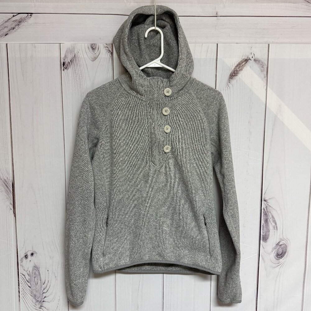 The North Face Women’s Crescent Sunshine Hoodie Medium Gray‎ EUC Cozy